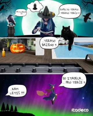 Šťastný HALLOWEEN 🎃, krásný Svátek všech svatých a Dušičky Vám přeje tým ITADECO ❤️. Stavte se i Vy pro terče pod dlažbu i...